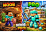 design a catchy minecraft youtube thumbnail and gaming thumbnail